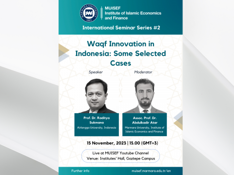 International Seminar: Waqf Innovation in Indonesia